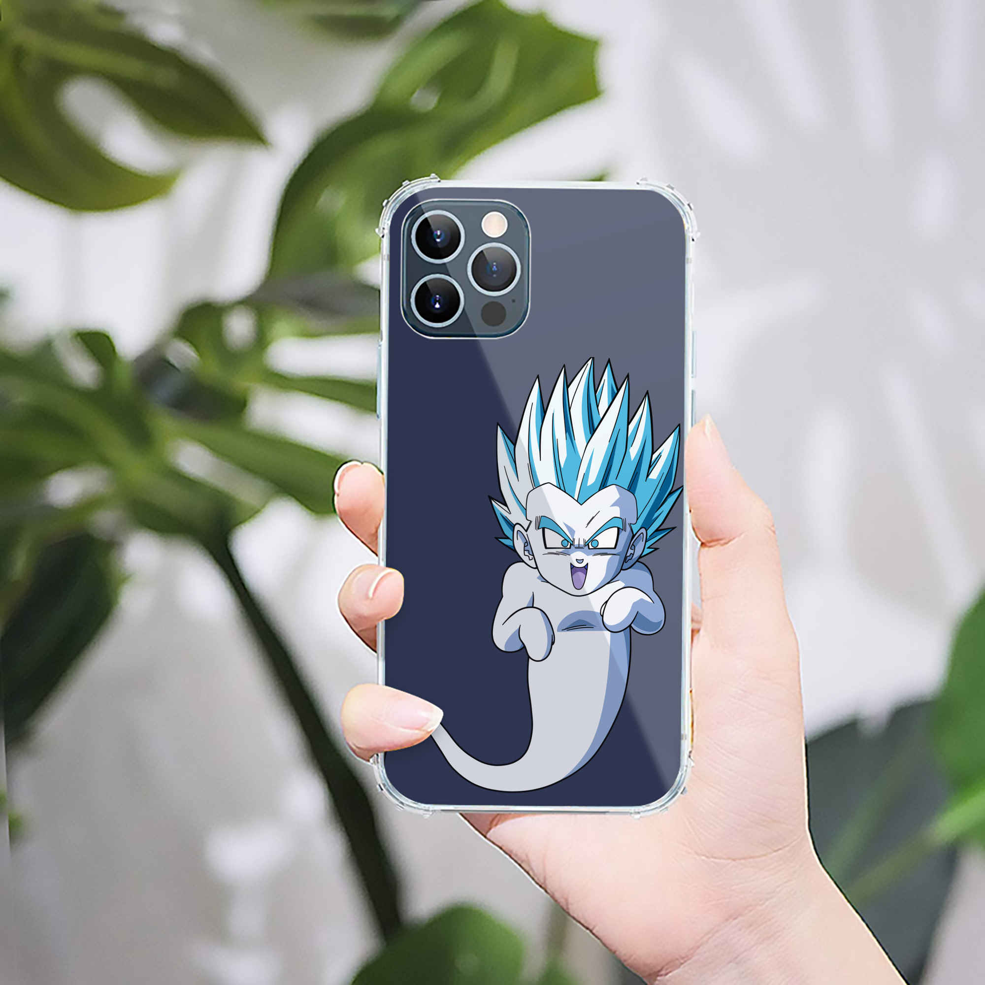 （画像用） ドラゴンボール ベジット DRAGON BALL Vegetto 【iPhone 12シリーズ対応】透明スマホケース（クリアソフトケース）